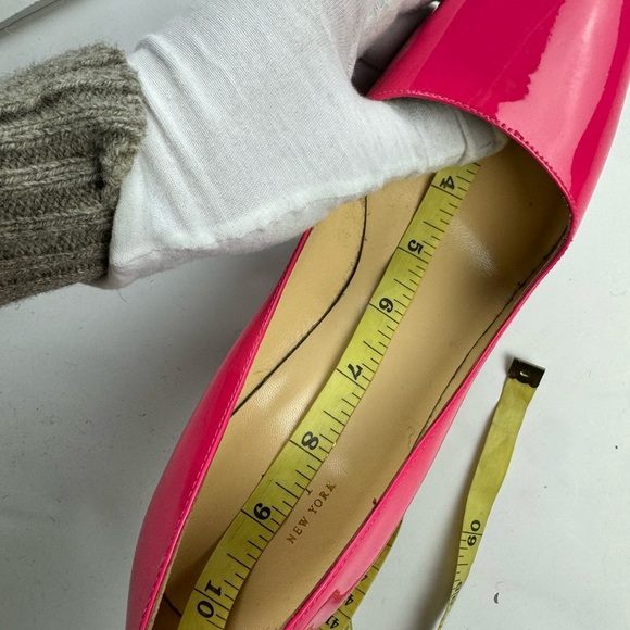 Kate Spade Licorice Pump Heels Lipstick Pink Size 7.5 US - Picture 8 of 8